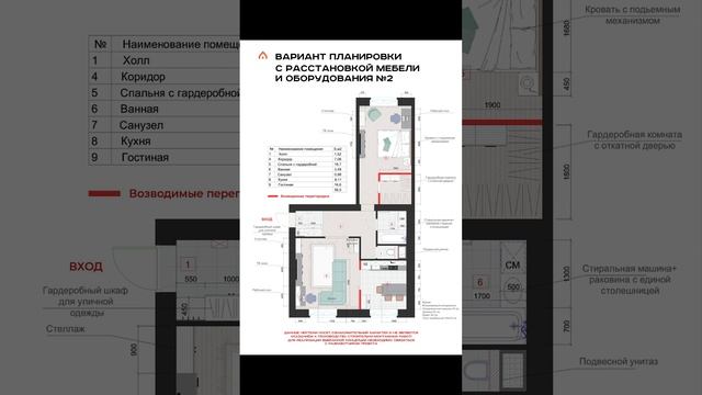 Пример проекта-концепции квартиры от компании КП Design. смотреть онлайн