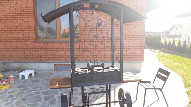 Мангал из металлолома смотреть онлайн
