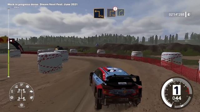 WRC 10 Demo Chase Camera Gameplay Rally Estonia смотреть онлайн