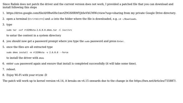 Ubuntu: How to install wifi driver Ralink RT3290? (2 Solutions!!) смотреть онлайн