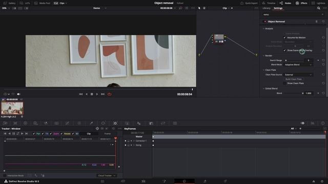 How to REMOVE objects using DaVinci Resolve // Object Removal Effect - Tutorial смотреть онлайн