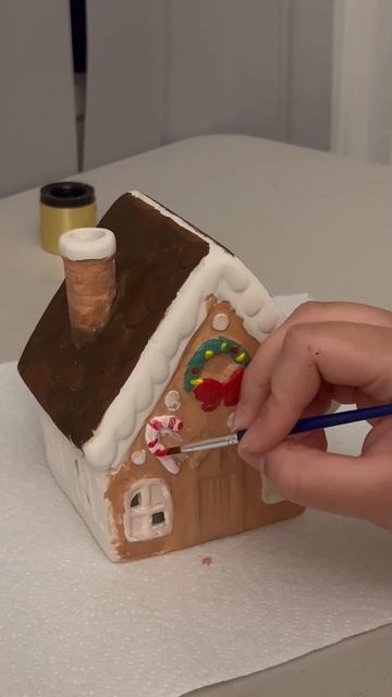 Paint A Gingerbread House With Me 🎨 Part 2/2 |MG|