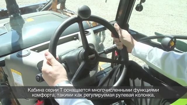 КРУПНЫЙ ПЛАН на CASE. ЭКСКАВАТОР-ПОГРУЗЧИК. Кабина смотреть онлайн