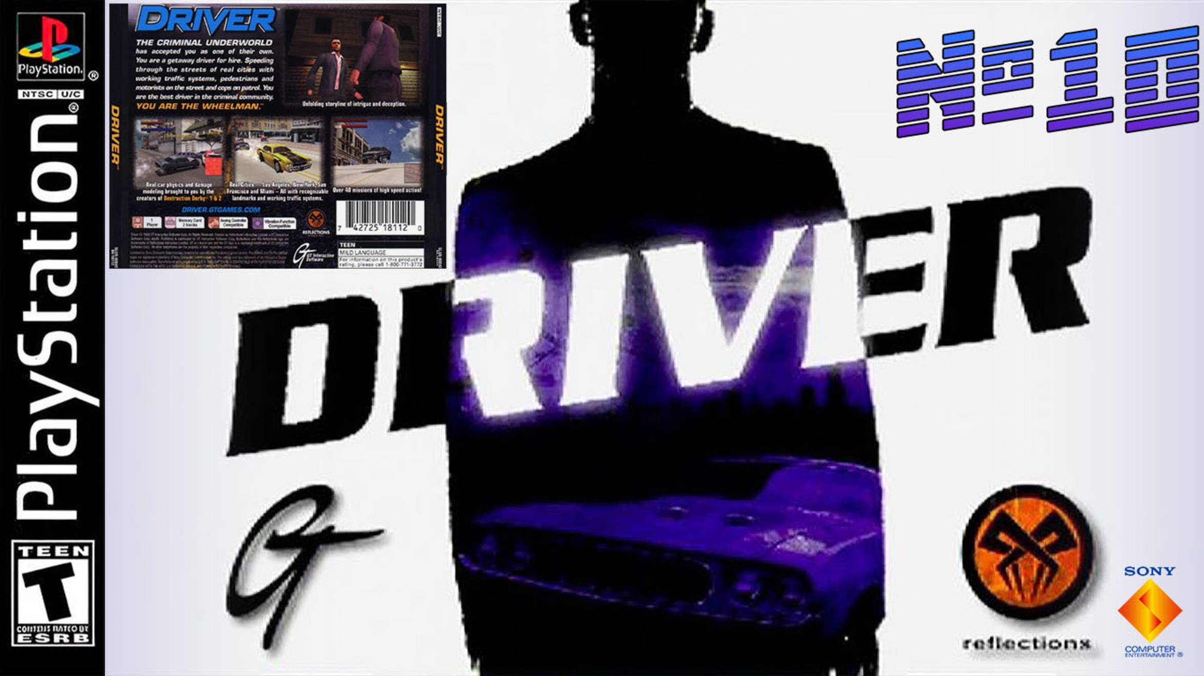 ⭐26 ЛЕТ НАЗАД RETRO GAMING PS1 DRIVER (ВОДИЛА) 1999 & ЧАСТЬ 10 - Я СТАЛ ПОЛИЦЕЙСКИМ🚘🚔 смотреть онлайн