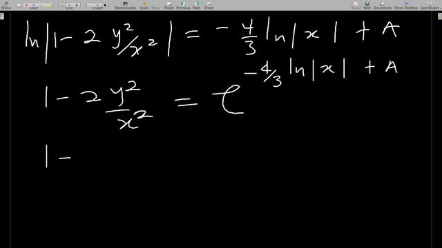 How to solve first-order Homogeneous differential equation смотреть онлайн