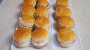 Булочки ПЕРСИКИ легкие мягкие пышные вкусные РЕЦЕПТ домашних пирожных БУЛОЧКИ ДОМАШНИЕ