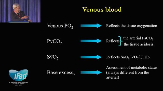 Pros and Cons of S(c)vO2 – Luciano Gattinoni   IFAD 2017