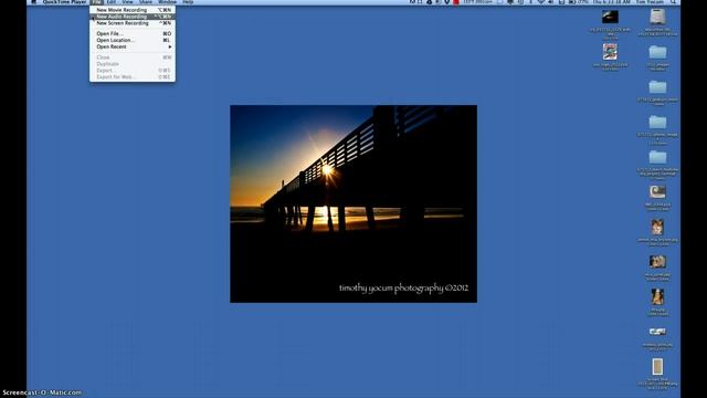 Screencast With QuickTime смотреть онлайн