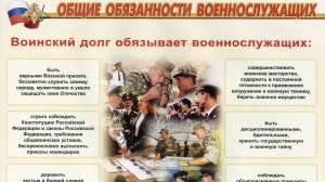 Модуль 2. Урок №11. Военнослужащие РФ и взаимоотношения между ними.
