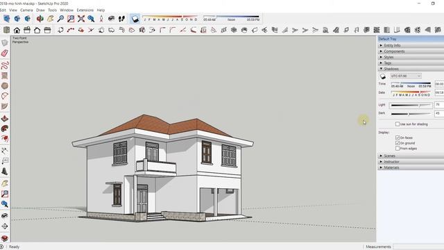 Sketchup (b8): Hướng dẫn về Section-Camera-Styles-Scences-Export 2D image- Plugin 1001bit tool смотреть онлайн