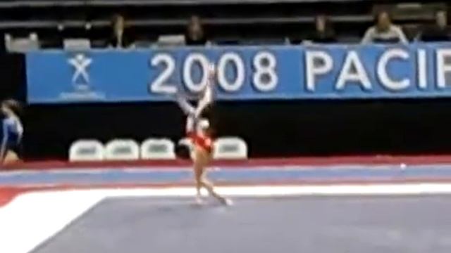 Britt Reusche Lari - 2008 Pacific Rim Championships FX смотреть онлайн