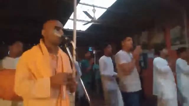 Mangal Aarti By HG Dharmendra Krishna Prabhu Ji смотреть онлайн
