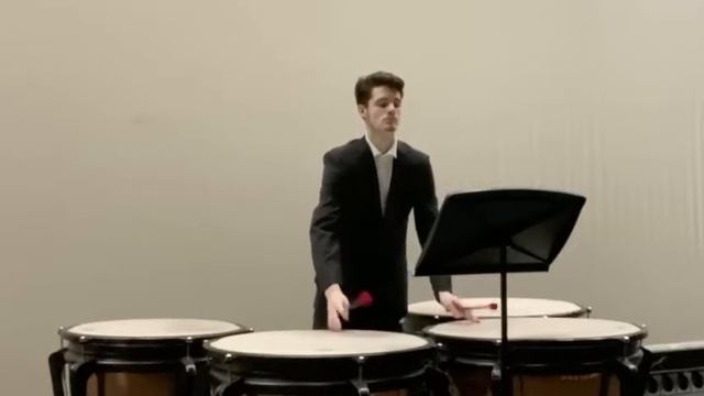 Richard Hochrainer Etudes for Timpani Vol 2 Etude 47 performed by Nolan Forsythe смотреть онлайн