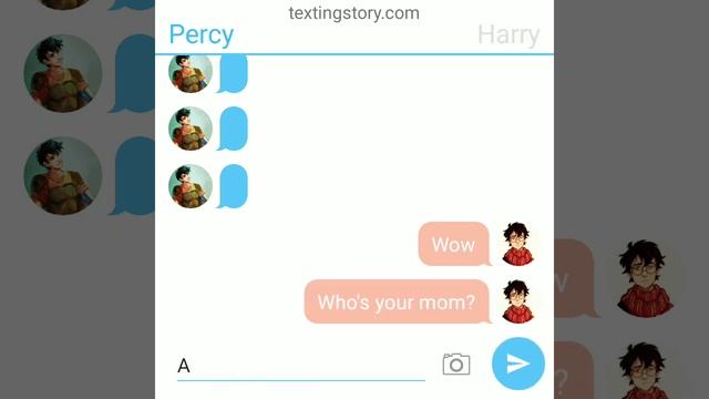 If Percy Jackson Could Text Harry Potter смотреть онлайн