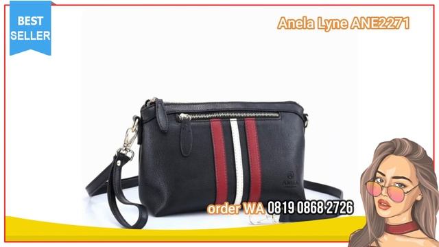 TAS TANGAN HANDBAG WANITA TERBARU,HAUL TAS HANDBAG Anela Lyne ANE2271, supplier tas import MURAH смотреть онлайн