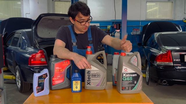 Какое же моторное масло мы заливаем в Volvo? смотреть онлайн