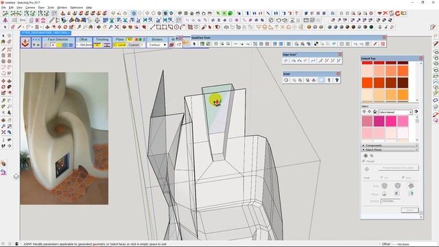 Fireplace Lehm und Feuer in SketchUp and SuBd смотреть онлайн