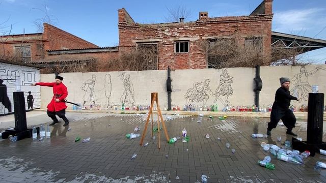 Клип соревнования по рубке Школа Корогод