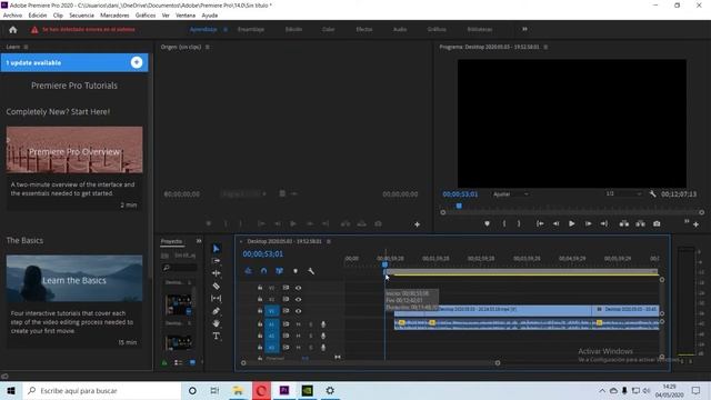 Adobe Premiere Pro CC 2020: Como activar la barra del área de trabajo смотреть онлайн