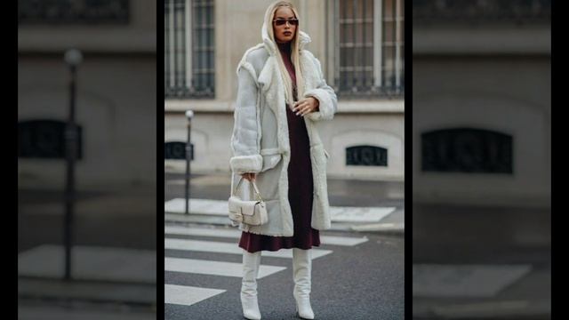 Зимний стритстайл ! Winter street style ! смотреть онлайн