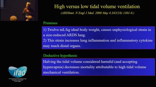 Sense and nonsense of medical statistics-a critical analysis – Luciano Gattinoni   IFAD 2017