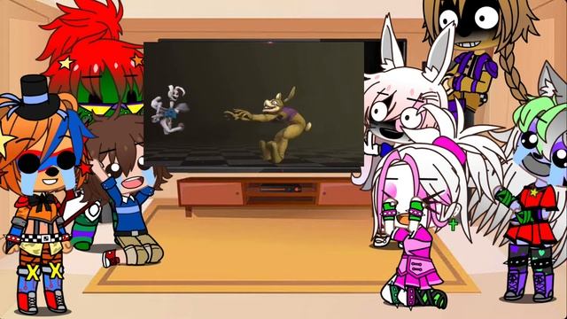 Glamrocks+Gregory React To “Glitchtrap Meets Vanny”