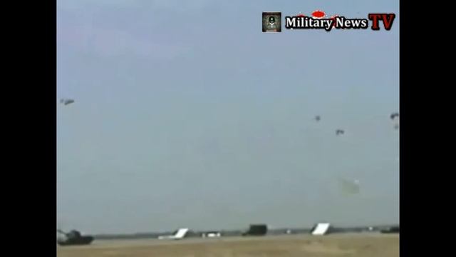 DEADLY BOMB KILLS 40 TANKS US Air Force CBU 105 Cluster Bomb
