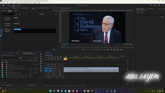 💻Add Captions - 🧑🏻💻Adobe premiere pro - CLASS 79 [Bangla] смотреть онлайн