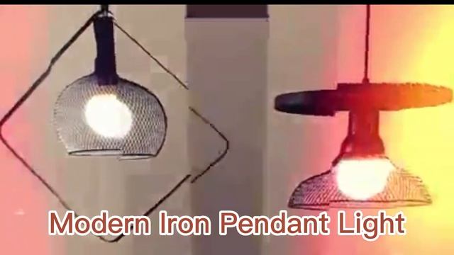 Decoration Modern Amber Glass Pendant Light LED 85 - 265V смотреть онлайн