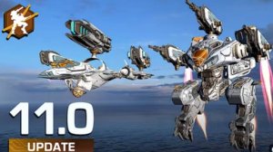War Robots Обзор обновления War Robots 11.0 - ГИБРИДНЫЕ РОБОТЫ И БЕСПЛАТНЫЙ МАСТЕР-КЛАСС