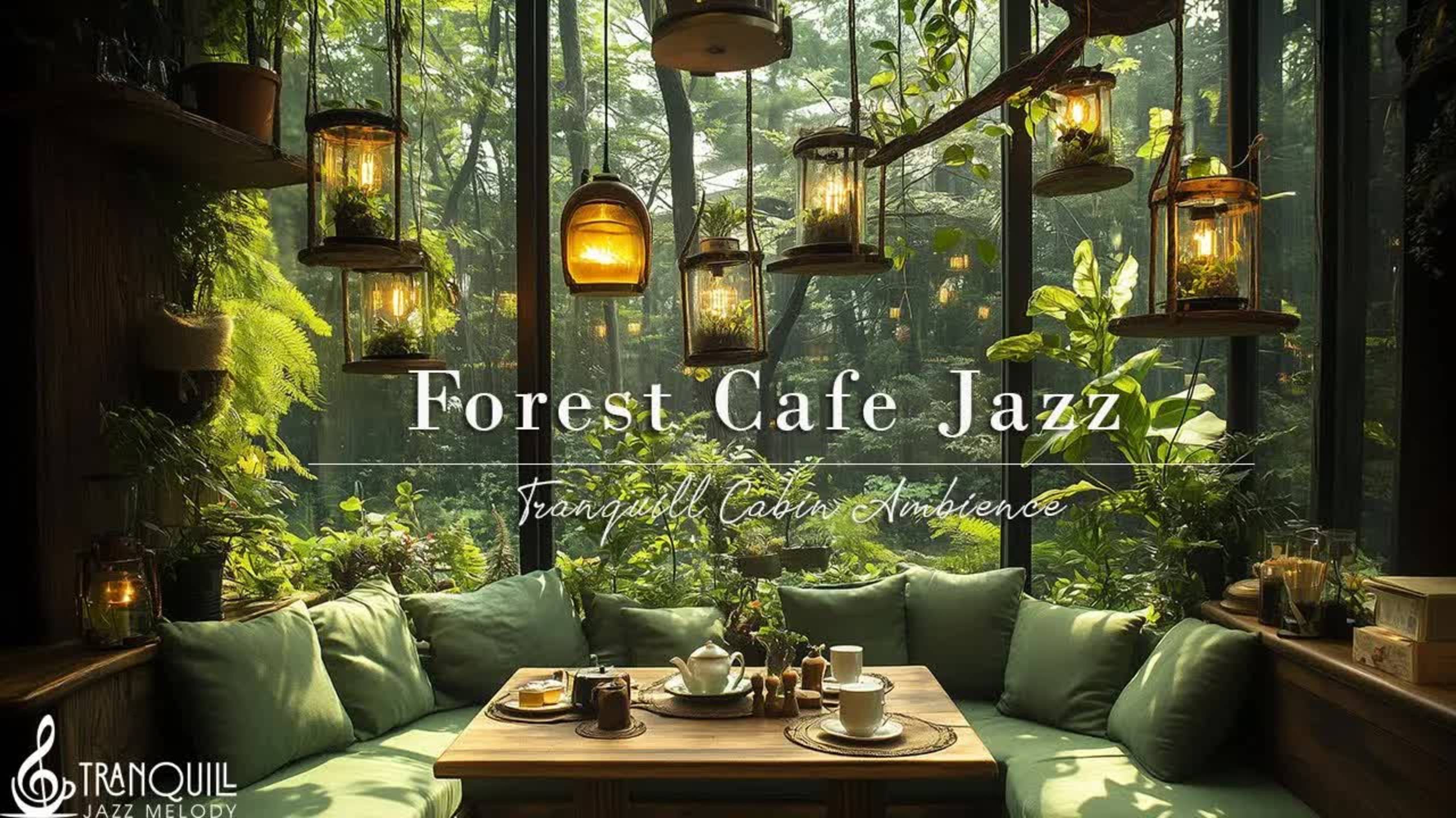 Forest Cafe Jazz | Meditation | учёба, концентрация, работа, антистресс