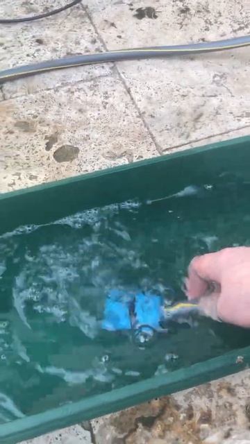 Aeration of water with our spiral pump. View more spiral pump videos on our Rainsurfer channel смотреть онлайн