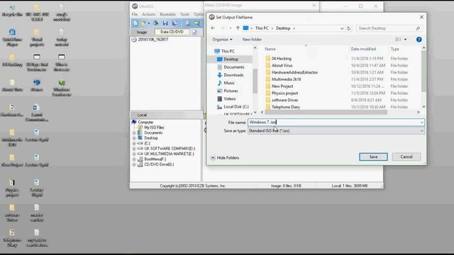 How to convert your CD or DVD files into iso file смотреть онлайн