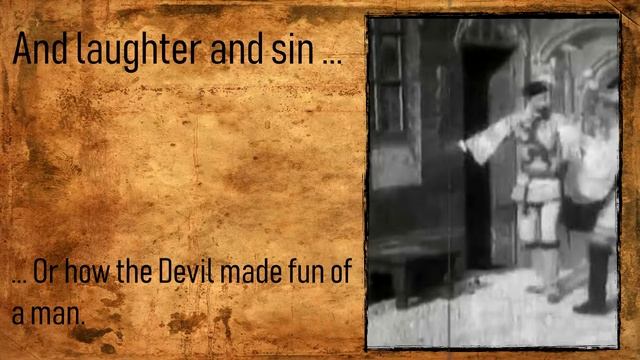 The first horror movie in history "Devil's Castle" смотреть онлайн