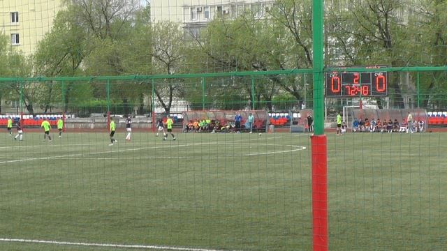 СШ 75 - Сокол 2-й тайм. Летнее первенство ЛФК 3-й дивизион группа В 2021 г