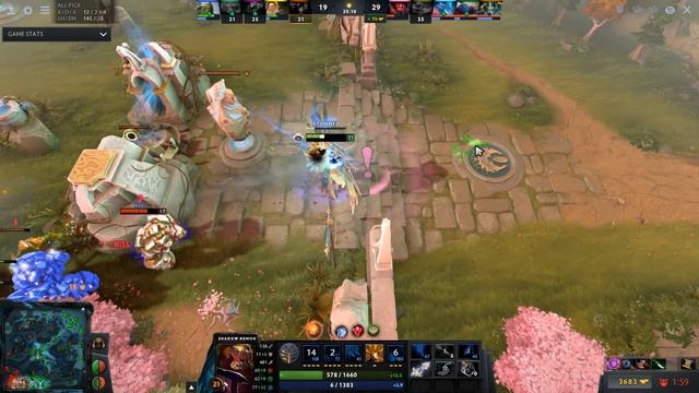 Ahjit Carry Shadow Demon CORE - Dota 2 Pro MMR Gameplay смотреть онлайн