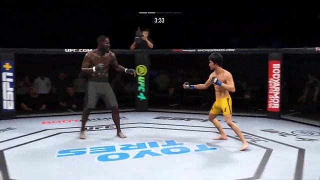 Lawrence Okolie vs Bruce Lee | UFC 4 | OPENWEIGHT BRAWL смотреть онлайн