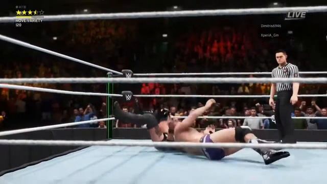 WWE 2K20 Online Universe League No way out highlights : Alister Black vs Cesaro смотреть онлайн