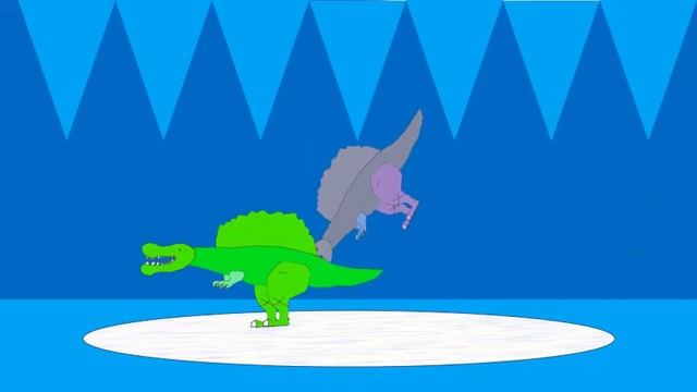Dinosaurs Tournament Battle : Spinosaurus VS Oxalaia смотреть онлайн