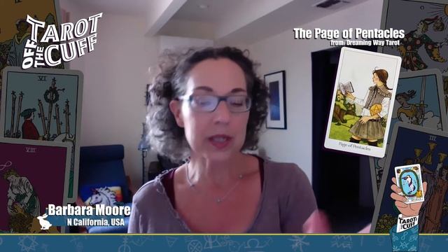 Tarot off the Cuff: Barbara Moore - The Page of Pentacles смотреть онлайн