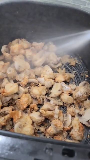 Airfryer Crispy Mushrooms 😍 смотреть онлайн