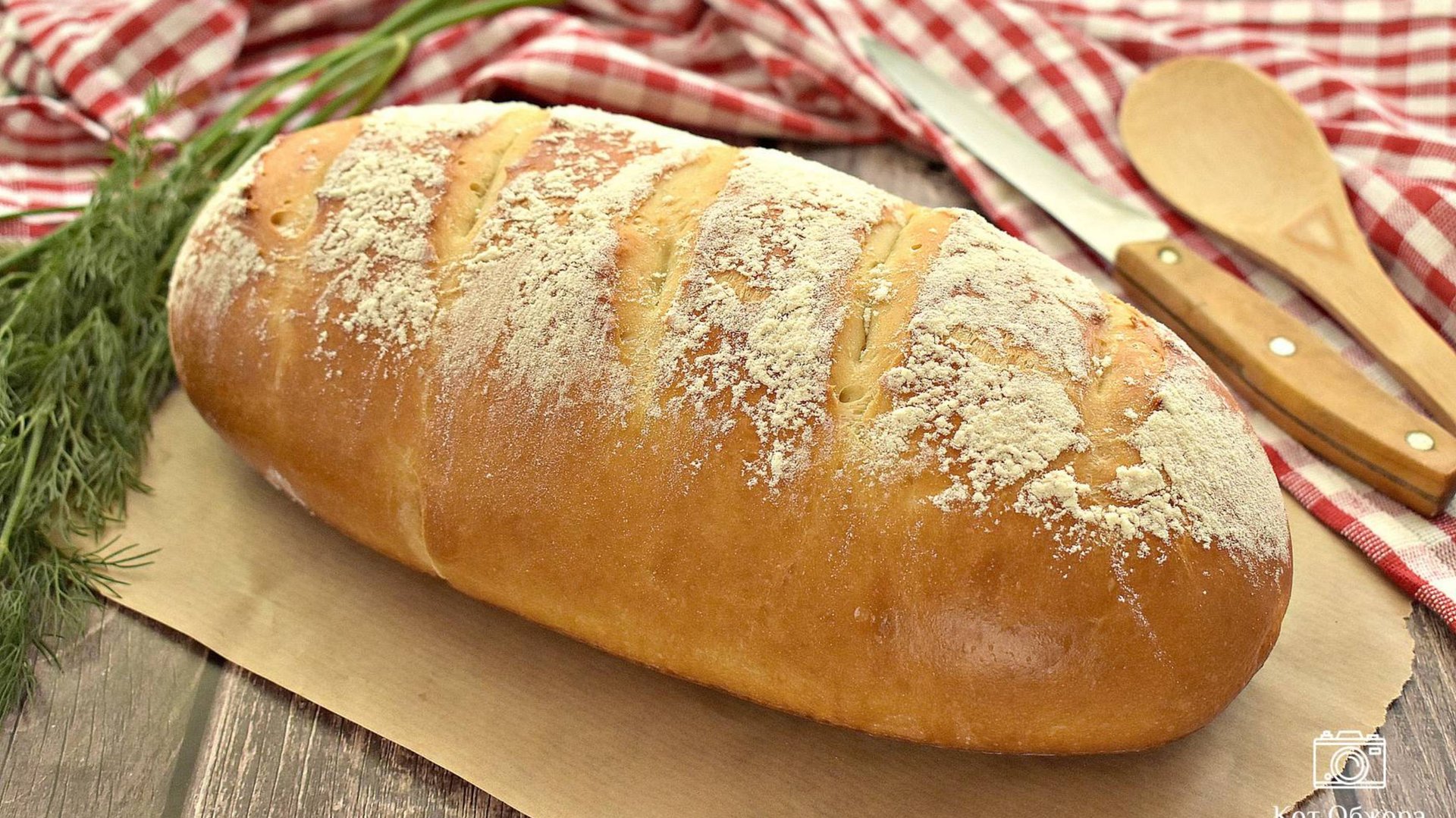 Приготовление батона в домашних уловиях смотреть онлайн