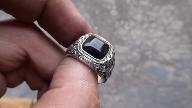 Кольцо Королевская лилия с Агатом, серебро 925 пробы смотреть онлайн