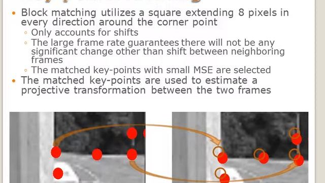 Motion analysis by projective transformation H264.avi смотреть онлайн
