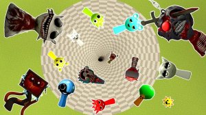 СПАРТАНСКИЙ ПИНОК ВСЕ ФАЗА СОЛНЦЕ ЛУНА ДЕРЕВО ВЕСЕЛЫЙ КОМПЬЮТЕР SPRUNKI ЭВОЛЮЦИЯ Garrys Mod