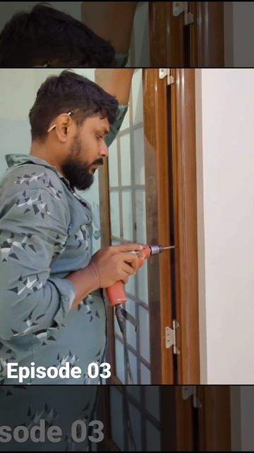 Bathroom Glass door Fitting Video || Easy Trick || Ep#03 #shorts смотреть онлайн