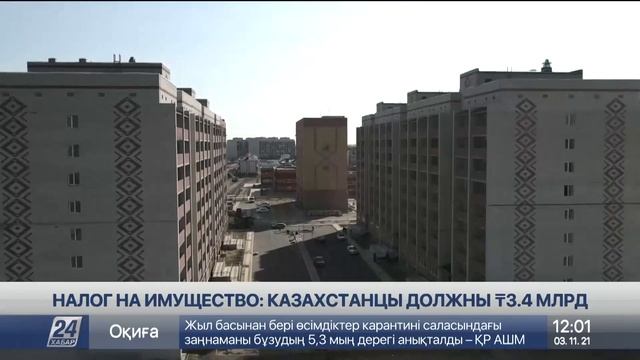 Налог на имущество: казахстанцы задолжали 3,4 млрд тенге смотреть онлайн