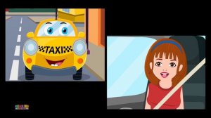 Street Vehicles | Ralph And Rocky Car Cartoon  | Car Song And Rhymes for Children