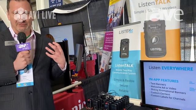 AVI LIVE: Listen Technologies Features Listen TALK Mobile Two-Way Communication System смотреть онлайн