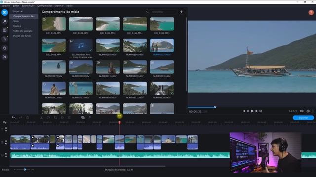 EDIÇÃO de VÍDEO para iniciantes com o Movavi смотреть онлайн